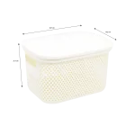 Hobby Life Nickel Storage Box with Lid & Side Handles 6L 26.7 x 21.7 x 15.2 cm Model 04 1287 Assorted Colors1