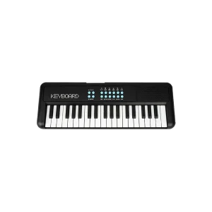 KING.DRM BD 370 Black Electronic Keyboard 37 Keys with Microphone