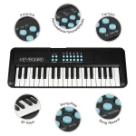 KING.DRM-BD-370-Black-Electronic-Keyboard-37-Keys-with-Microphone1 KING.DRM BD 370 Black Electronic Keyboard 37 Keys with Microphone1