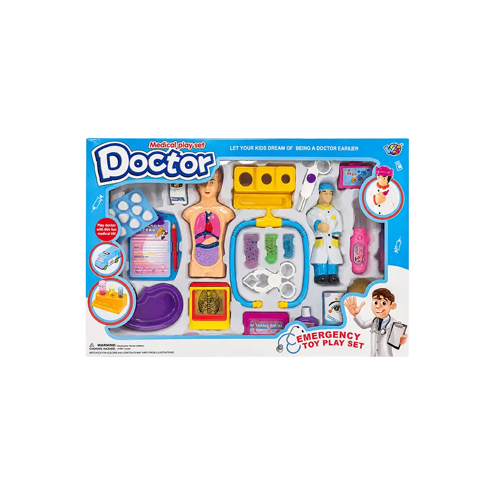 Kids Doctor Medical Play Set with Anatomy Model & X Ray Accessories