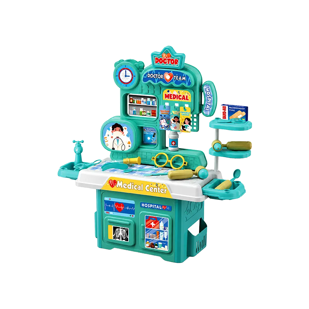 Kids-Medical-Center-Play-Station–28-Piece-Set–Model-7PL-J1413 Kids Medical Center Play Station–28 Piece Set–Model 7PL J1413