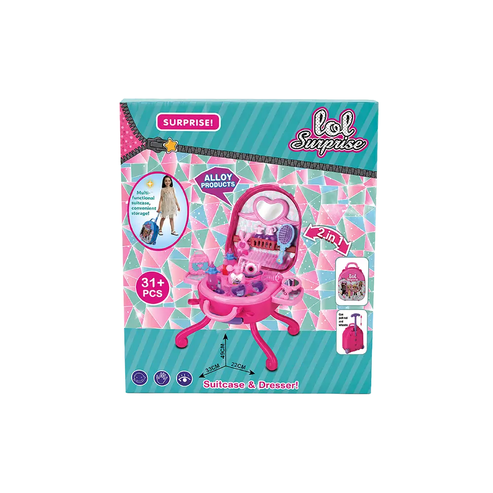 LOL-Surprise-31+-Pieces-2-in-1-Suitcase-&-Beauty-Dresser-Role-Play-Pink-Set2 LOL Surprise 31+ Pieces 2 in 1 Suitcase & Beauty Dresser Role Play Pink Set2