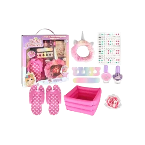 Little Princess Kids Spa & Beauty Play Set 10 Pieces Unicorn Theme1