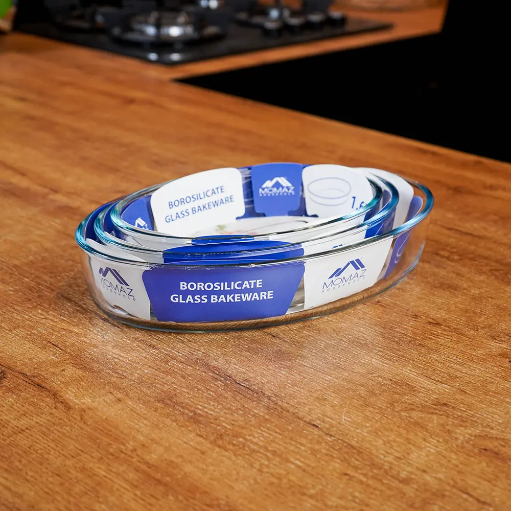 MOMAZ-Oval-Glass-Baking-Dish-Set-Borosilicate-Oven-Safe-Bakeware-3-Pieces-Transparent1 MOMAZ Oval Glass Baking Dish Set Borosilicate Oven Safe Bakeware 3 Pieces Transparent1