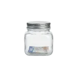 Mini Glass Storage Jar 10ml with Metal Screw Lid Professional Storageware in Lebanon