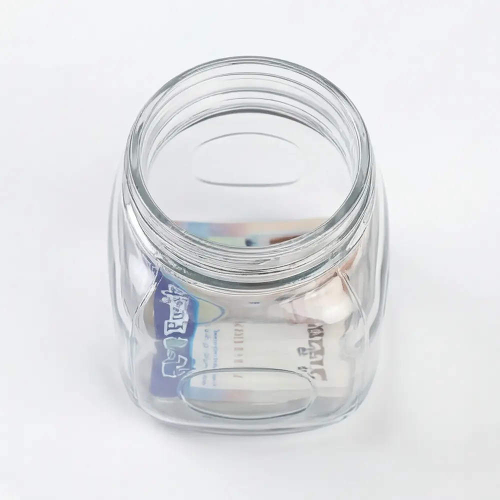 Mini Glass Storage Jar 10ml with Metal Screw Lid Professional Storageware in Lebanon2