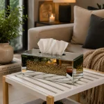 Mirrored-Glass-Tissue-Box-Gold-Crystal-Accent-Standard-Size-Rectangular-Model-Silver-&-Gold1 Mirrored Glass Tissue Box Gold Crystal Accent Standard Size Rectangular Model Silver & Gold1