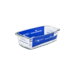 Momaz PYREX Rectangular Loaf Baking Dish Borosilicate Glass 1.4L Transparent