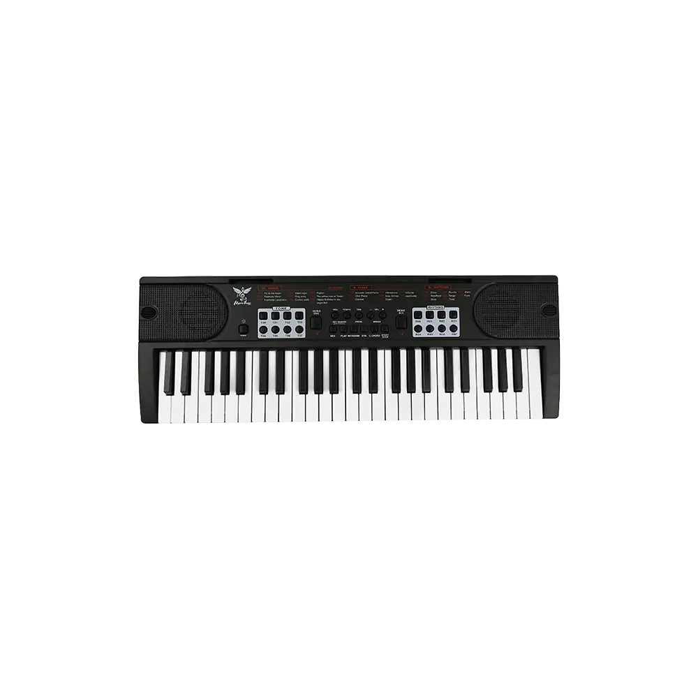 Music Dream Electronic Keyboard 49 Keys with Microphone Model BX-1682 Black