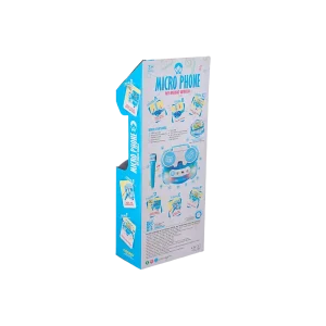 My Music World Kids Microphone Blue Stand with Music & Lights Adjustable1