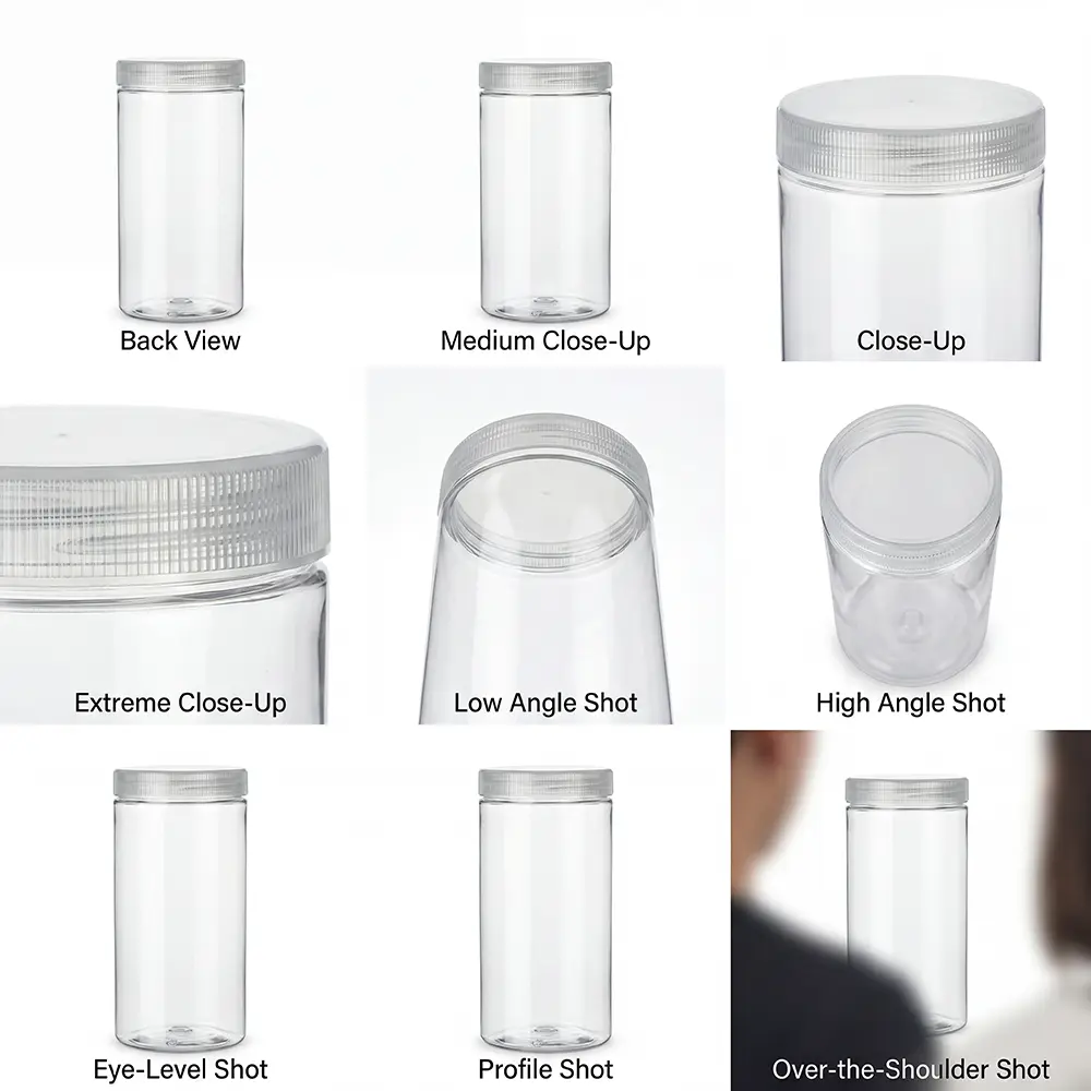 Plastic Storage Jar 200ml with Screw Lid Professional Storageware in Lebanon2