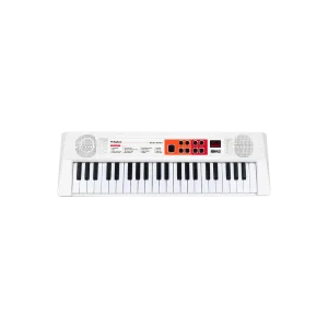 Rockville 44 Key Educational Musical Organ with Microphone–White