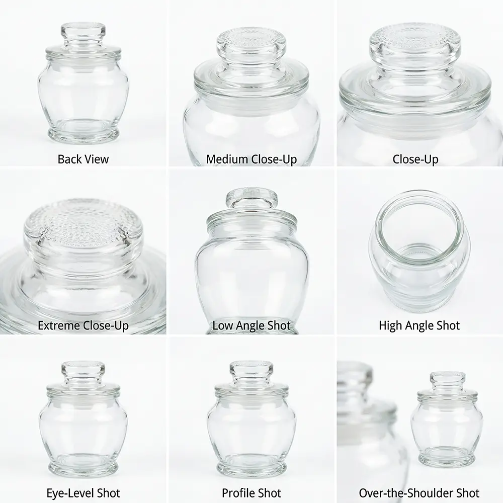 Small Glass Storage Jar 150ml with Glass Lid Professional Storageware in Lebanon2