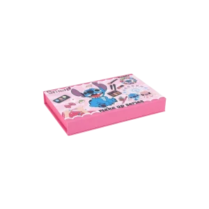 Stitch Kids Makeup Series Play Pink Set Box with Eyeshadow & Beauty Accessories