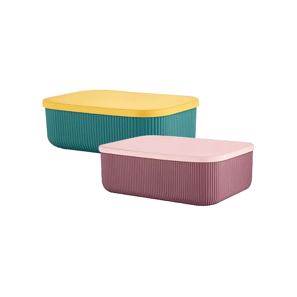 Sun-Plast-3.2L-Ribbed-Multipurpose-Storage-Box-with-Lid-TS-064 Sun Plast 3.2L Ribbed Multipurpose Storage Box with Lid TS