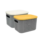Sun Plast 6.2L Bubble Ventilated Storage Box with Lid LV