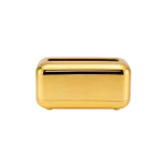 Tissue Box Bottom Refill Opening Standard Size Rounded Rectangular Model Silver & Rose Gold