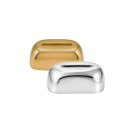 Tissue Box Bottom Refill Opening Standard Size Rounded Rectangular Model Silver & Rose Gold3
