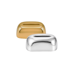 Tissue Box Bottom Refill Opening Standard Size Rounded Rectangular Model Silver & Rose Gold3