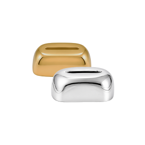Tissue Box Bottom Refill Opening Standard Size Rounded Rectangular Model Silver & Rose Gold3