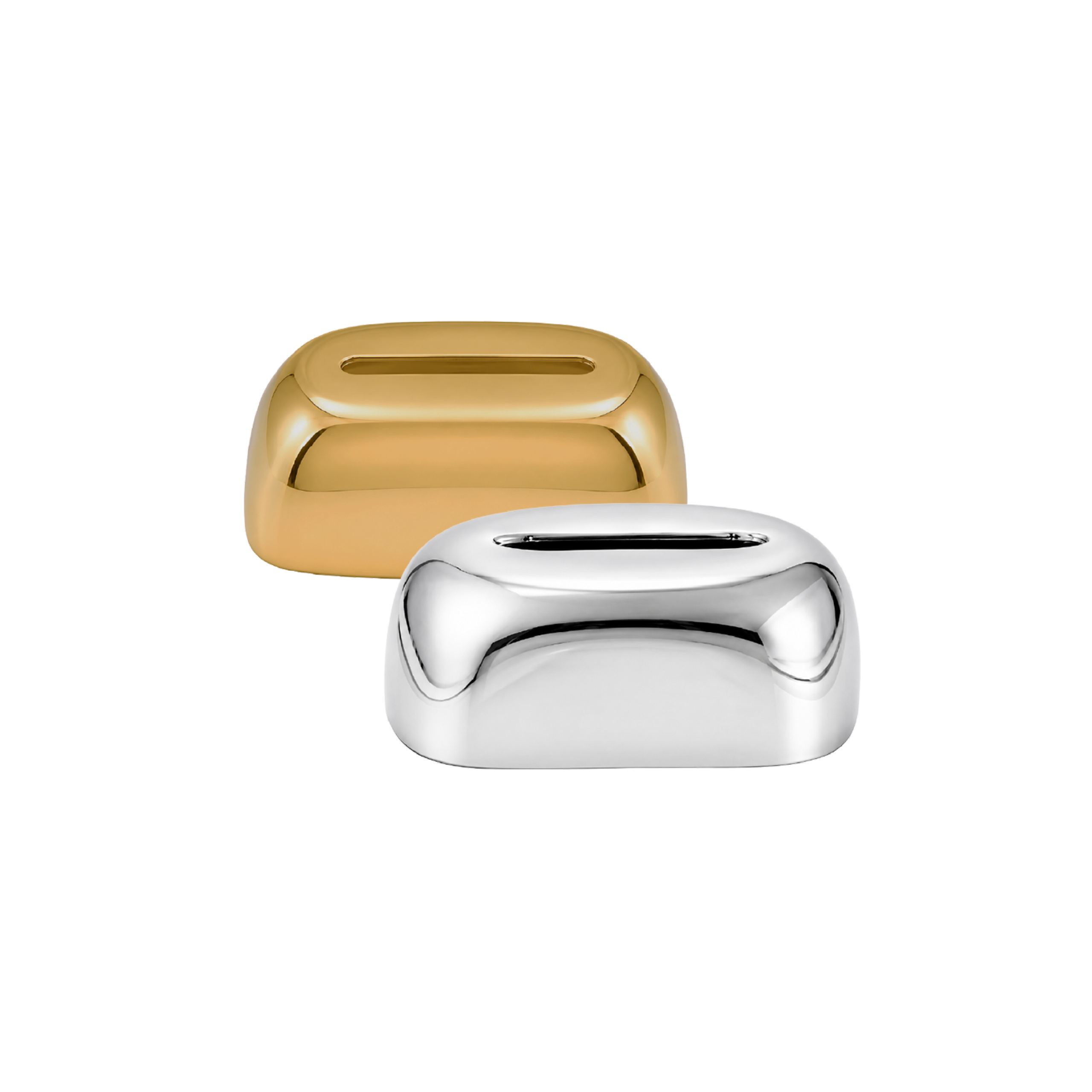 Tissue-Box-Bottom-Refill-Opening-Standard-Size-Rounded-Rectangular-Model-Silver-&-Rose-Gold3 Tissue Box Bottom Refill Opening Standard Size Rounded Rectangular Model Silver & Rose Gold3