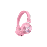 Wireless Bluetooth 40mm GA 208k Headphones Pink Unicorn Design