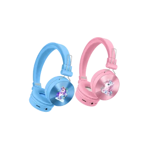Wireless Bluetooth Headphones 40mm GA 208k Unicorn Design