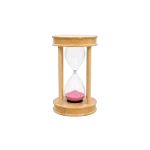 Wooden-Sand-Timer-10-Minute-Decorative-Hourglass-Natural-Wood-Pink-Sand Wooden Sand Timer 10 Minute Decorative Hourglass Natural Wood Pink Sand