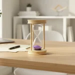 Wooden-Sand-Timer-15-Minute-Decorative-Hourglass-Natural-Wood-Purple-Sand1 Wooden Sand Timer 15 Minute Decorative Hourglass Natural Wood Purple Sand1