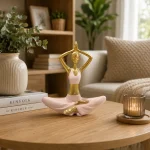 Yoga-Lady-Resin-Sculpture-Lotus-Prayer-Pose-Home-Decor-16cm-Gold-&-Pearl-Pink1 Yoga Lady Resin Sculpture Lotus Prayer Pose Home Decor 16cm Gold & Pearl Pink1