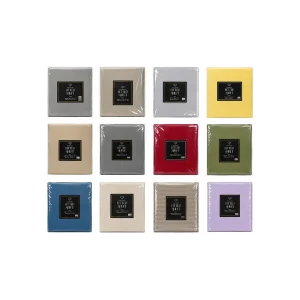 Diamond Fitted Sheet Set 3 Piece Set with 25 cm Deep Pocket 180 x 195 cm Assorted Colors