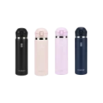Exsport Stainless Steel Water Bottle with Flip Top Lid 650ml