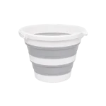 Hobby Life Collapsible Water Bucket – Space Saving 12L 08 1177 White & Grey