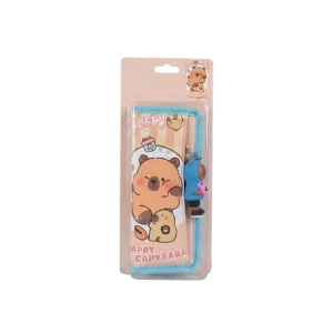 Multi Compartment Pencil Case with Bear Design & Character Charm1