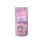 Multi Compartment Pencil Case with Cute Bear & Butterfly Design1