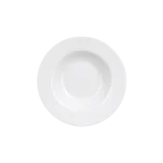 Porcelain Deep Plate – Classic White 7 Inch