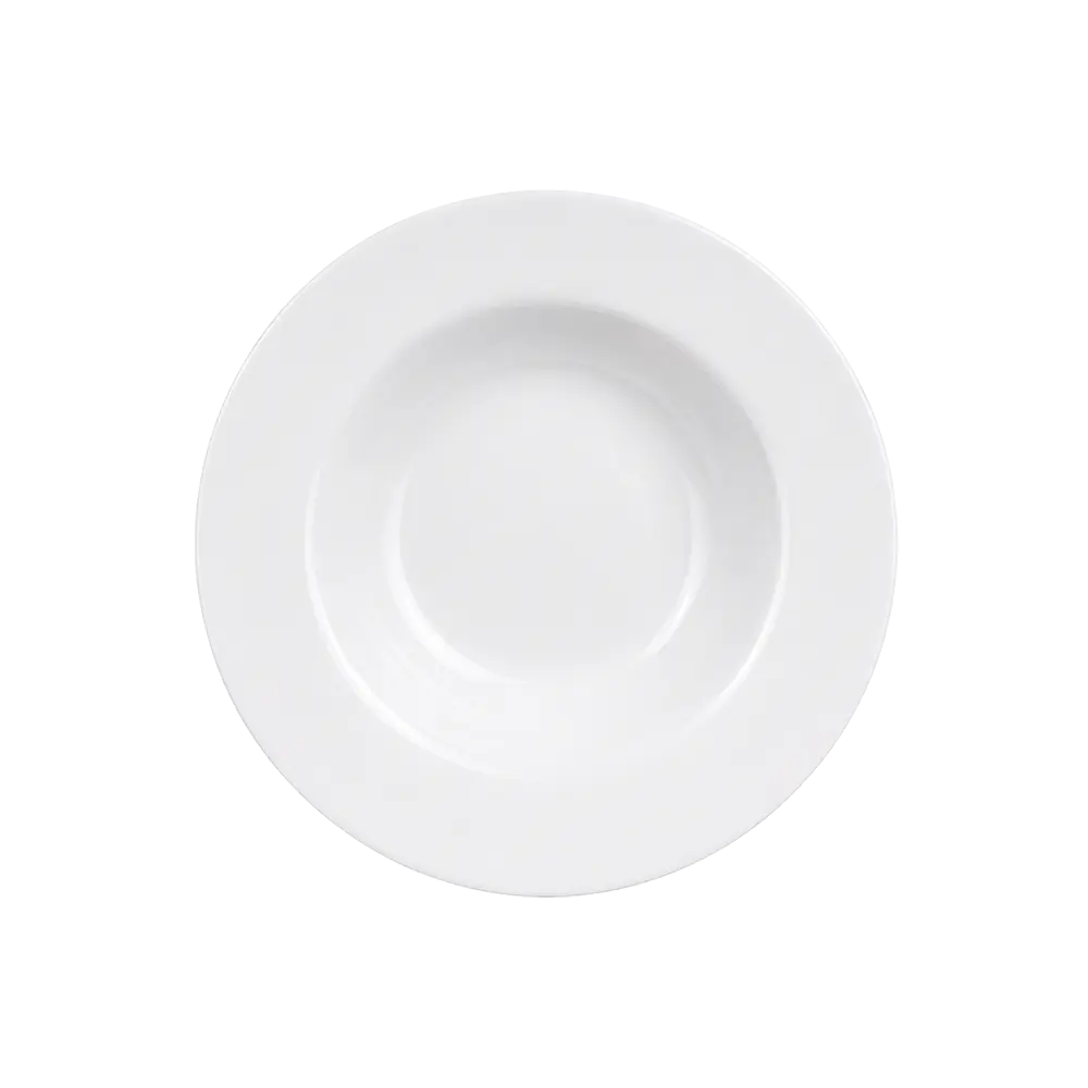 Porcelain-Deep-Plate-–-Classic-White-9-Inch-20368 Porcelain Deep Plate – Classic White 9 Inch