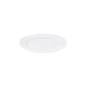 Porcelain Oval Serving Plate – Classic White 10 Inch