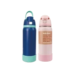 SQTCH Insulated Stainless Steel Water Bottle with Built In Straw & Swig Spout 32oz960ml SK10174