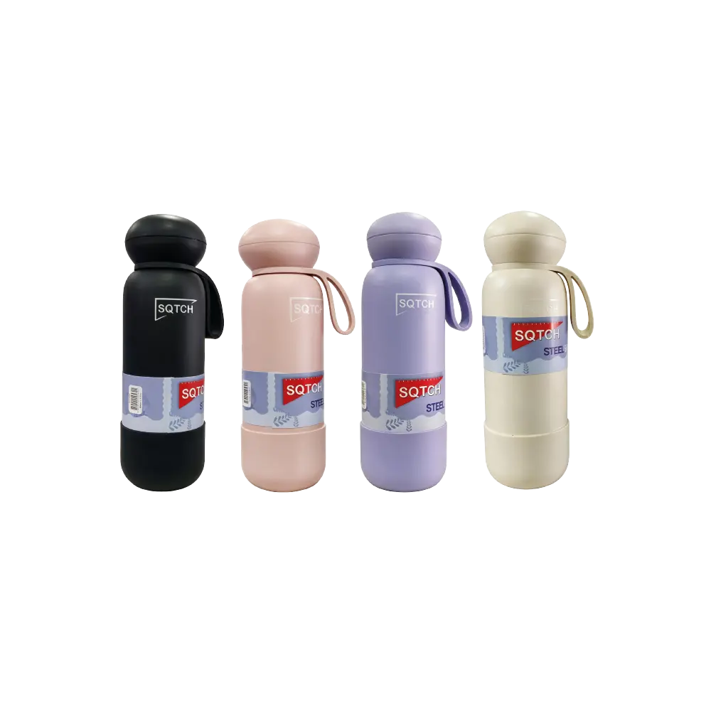 SQTCH Insulated Stainless Steel Water Bottle with Carry Loop – 720ML – SK10582