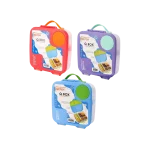 SQTCH Q.Box Multi Compartment Lunch Box Leak Proof Compartments SK10512 Assorted Colors