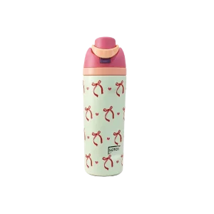 SQTCH Stainless Steel Water Bottle with Carry Handle –500ml – SK10170 Mint Yellow