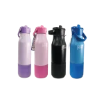 SQTCH Vacuum Insulated Stainless Steel Water Bottle with Carry Handle & Protective Base – 900ml – SK10474