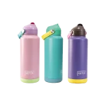 SQTCH Vacuum Insulated Stainless Steel Water Bottle with Carry Handle & Protective Base – SK10186