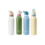 SQTCH Vacuum Insulated Stainless Steel Water Bottle with Carry Loop – 720ml 24oz – SK10184